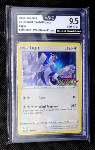 Pokemon lugia prerelease holo - pokemon,