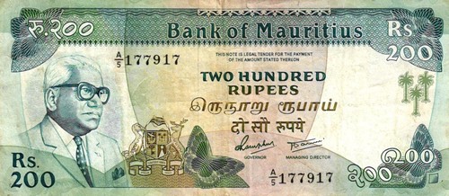 Mauritius p39b 200 - 01,