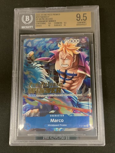 One piece bgs marco - 9.5,