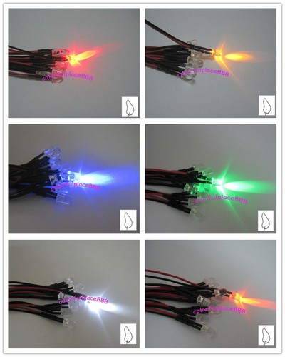 Candela 5mm led sfarfallio - 5mm,