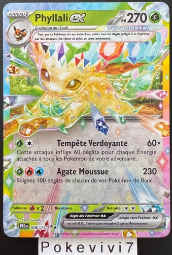Carta pokemon phyllali 006 131 - carta, 006/131