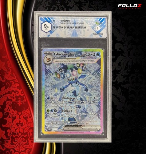 Carta pokemon glaceon - carta, pre