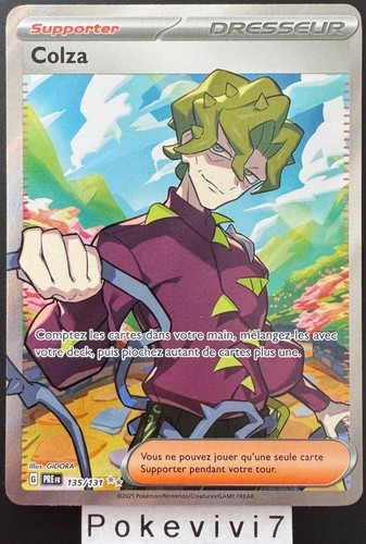 Carta pokemon colza - pokemon,