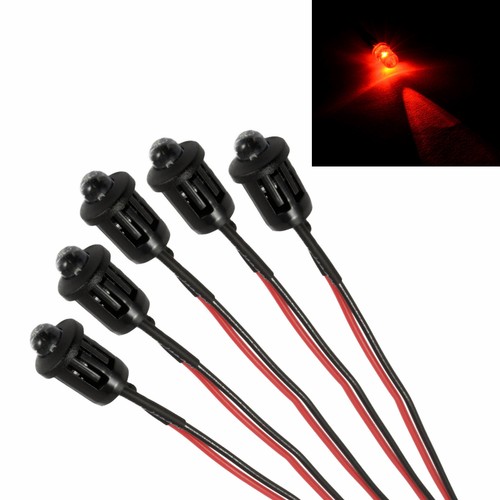 Led rosso lampeggiante pre - 5x,