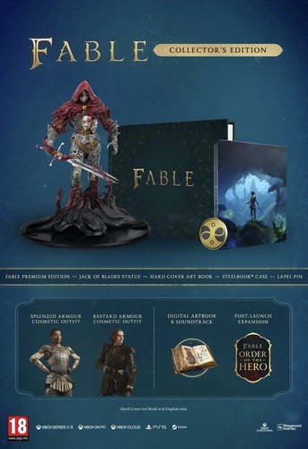 Fable collector edition ps5 - collector's,