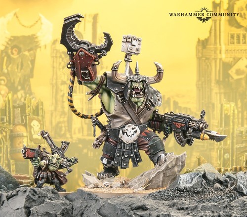 Warhammer 40k orks warboss - warhammer,