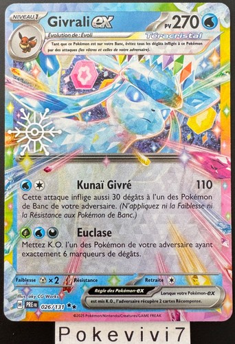 Carta pokemon givrali 026 131 - pokemon,