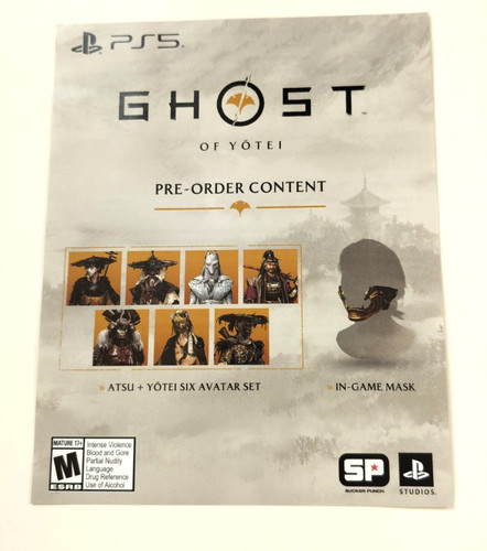 Ghost yotei bonus dlc - of,